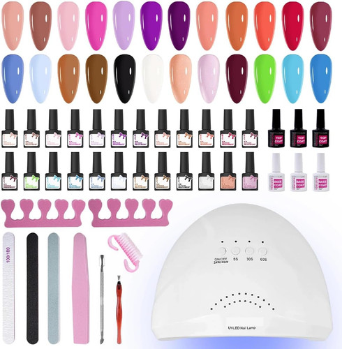 39pcs gel nail - 39pcs,