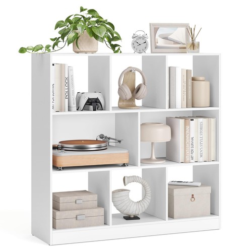 Freestanding bookcase with - with, 8