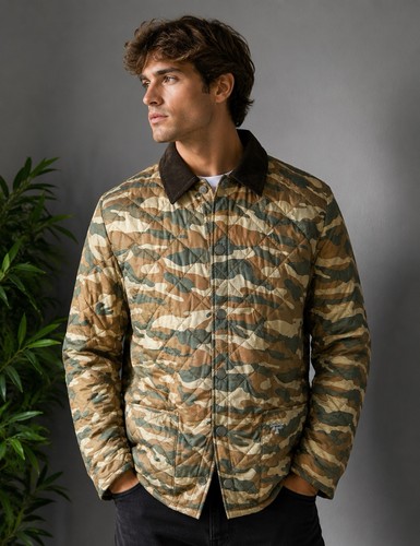 Barbour beacon camo starling - camo,