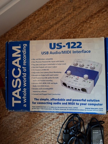 Tascam 122 usb audio - us-122,