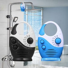 Shower Radio Waterproof AM FM