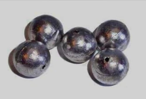 Drilled bullet lead bull - drilled,