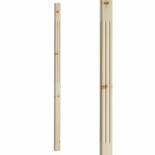 Stair spindle square double - stair,