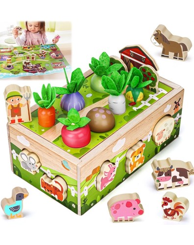 Montessori wooden sensory - wooden,