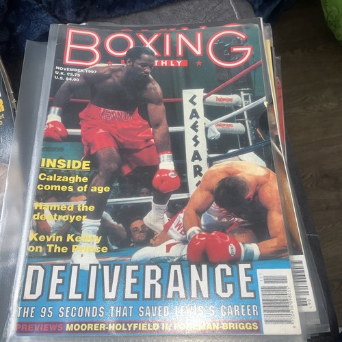 Boxing monthly november - november, 1997