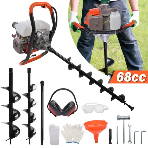 68cc petrol post hole borer - petrol,