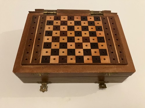 Indian vintage inlaid travel - indian,