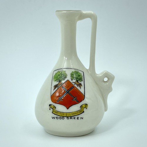 Vtg coronet ware crested - coronet, china