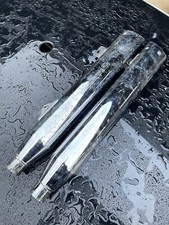 Harley Davidson Wide glide Dyna Fatbob Etc Pair Original Silencers 64700 64705