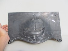 Antique Brass & Cast Iron Fire