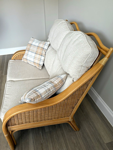 Piece rattan wicker - 3-piece, lounge