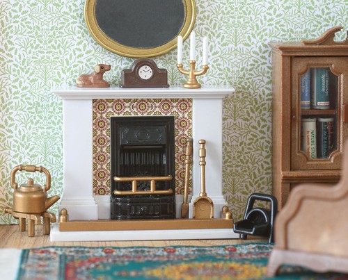 Sylvanian fireplace - sylvanian,