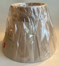 New Sealed Cream Pleated Table Lampshade Lightshade Light Lighting 15cm