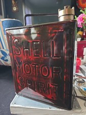 Vintage Shell Petrol Can With