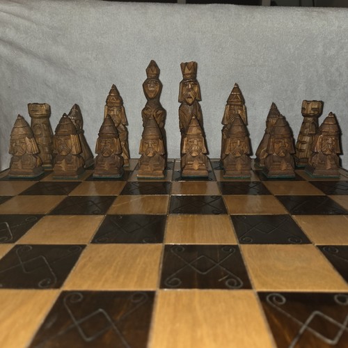 Medieval wooden hand crafted - hand,