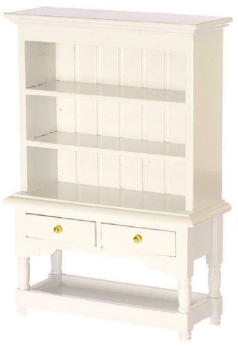 Dolls house shabby chic white - dolls,