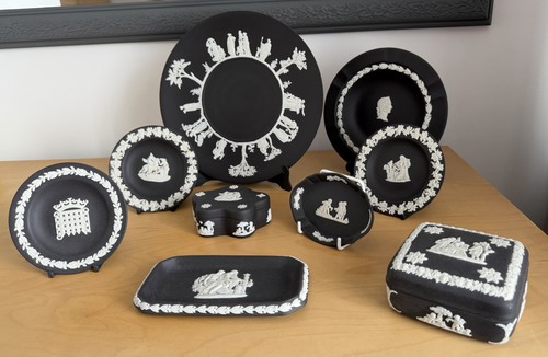 Vintage wedgwood black - vintage,