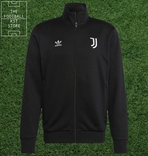 Juventus Track Top Mens - adidas Orginals Trefoil Jacket Zip Pockets - All Sizes