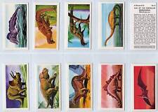 Cigarette cards Dinosaurs