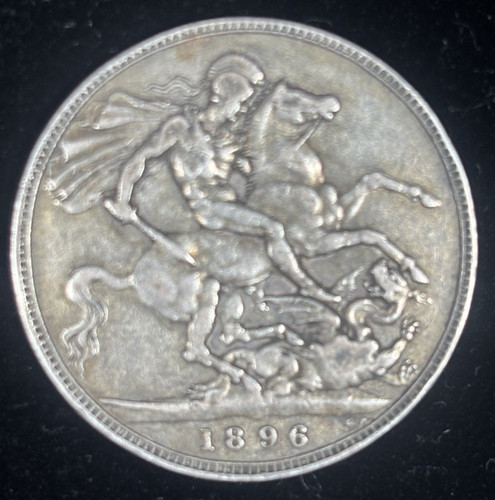 1896 queen victoria - queen, silver
