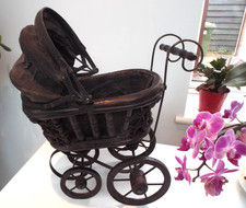 VINTAGE VICTORIAN  DOLLS PRAM