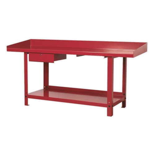 Workbench steel 2mtr with - workbench,
