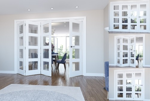 Internal bifold doors white - bifold,