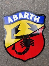 Abarth Vintage Style Enamel