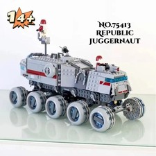 Lego Star Wars Clone Turbo Tank Juggernaut Custom MOC 75413 New with Figures