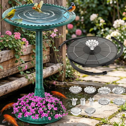 Outdoor patio garden bird bath - garden,