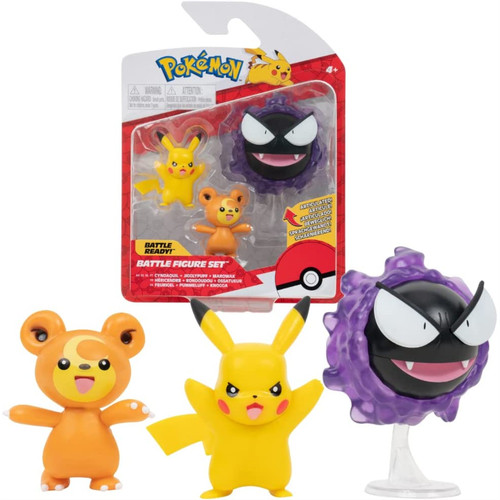 Pokemon battle figures pack - pokemon,