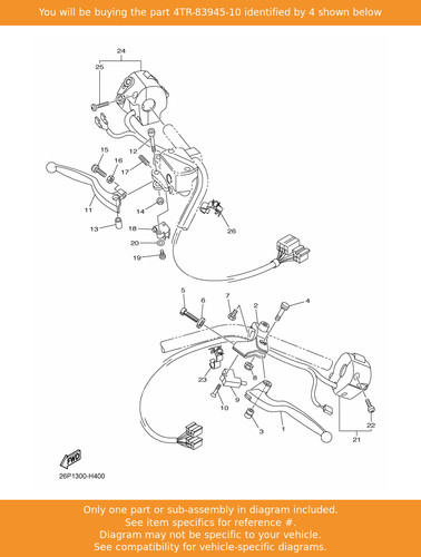 Yamaha bolt lever - yamaha,