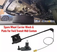 Spare Wheel Carrier Winch & Plate for Ford Transit MK8 & Custom 2.2 UK CutyQ