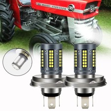 2X For MF Massey Ferguson 135 165 185 Tractor LED Headlight Bulbs White Headlamp