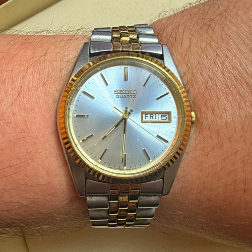 Untested vintage seiko quartz - untested,
