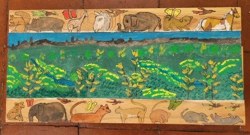 Handmade handpainted - &,