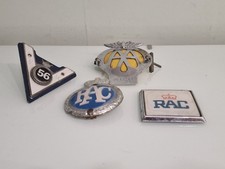 Vintage Motoring Badges AA RAC