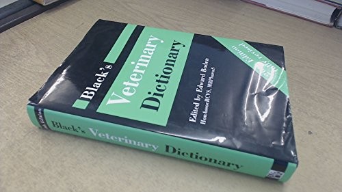 Black veterinary dictionary - black's,