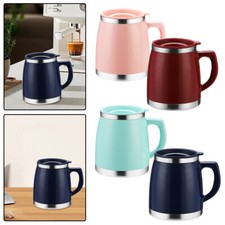 Thermos Tea Coffee Thermal Cup Office Travel Insulated Mug Stainless Steel 