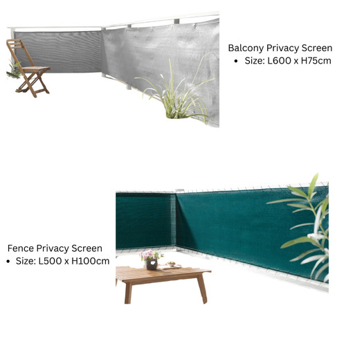 Livarno privacy garden fence - livarno,