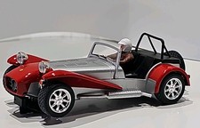 Scalextric C2271 Caterham 7 Road Trim Red /Silver Unboxed