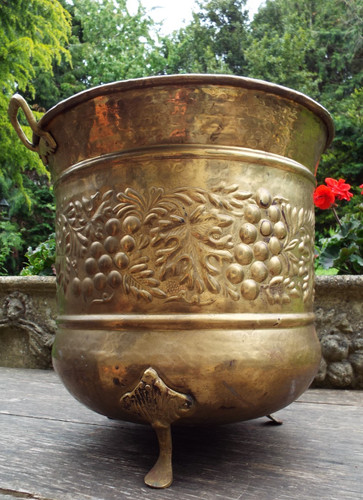 Large brass country house - large,