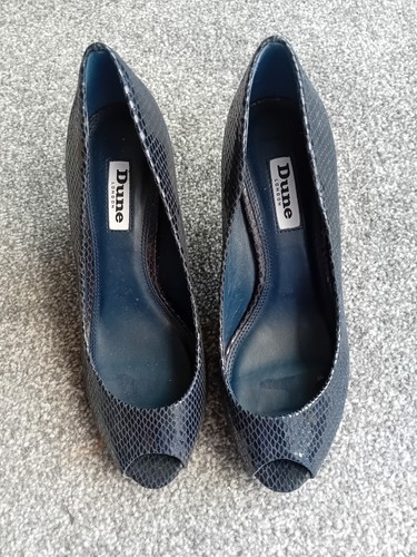 Dune london navy - london, shoes