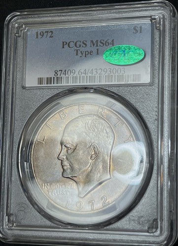 1972 eisenhower 1 - eisenhower, $1