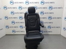 MERCEDES V CLASS REAR ROW SINGLE SEAT BLACK LUGANO LEATHER W447 