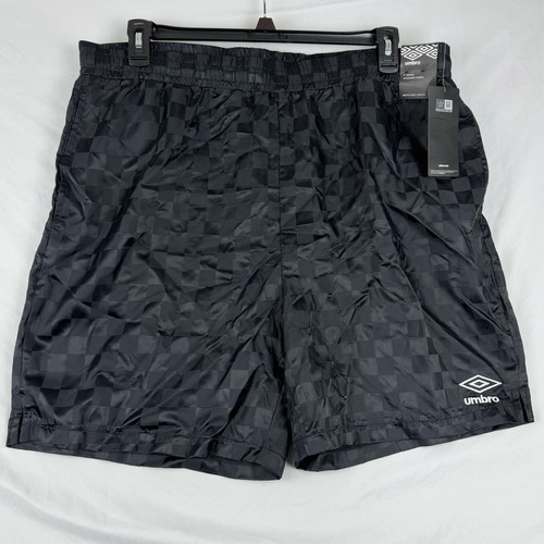 Umbro jacquard inseam black - jacquard, 7"