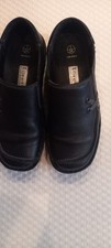Womens Loretta Shoes Size 1 Black Leather Uppers V,G,C in Origina Box