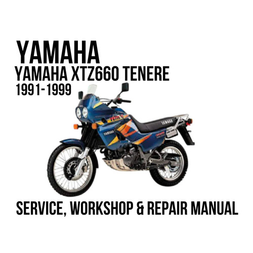 Yamaha xtz660 tenere - yamaha,