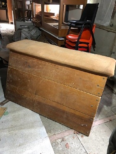 Small vintage school gym vault - gym,
