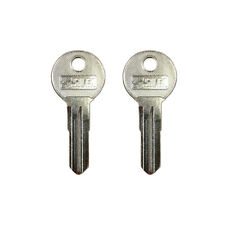 Halfords Roof Box Key Cut to Code x 2 also suitable for Thule Mont Blanc etc.